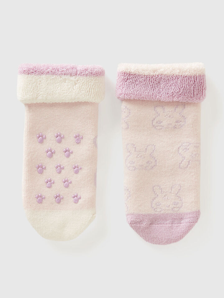 KNITTED SOCKS PAIR 2 Newborn image number 2